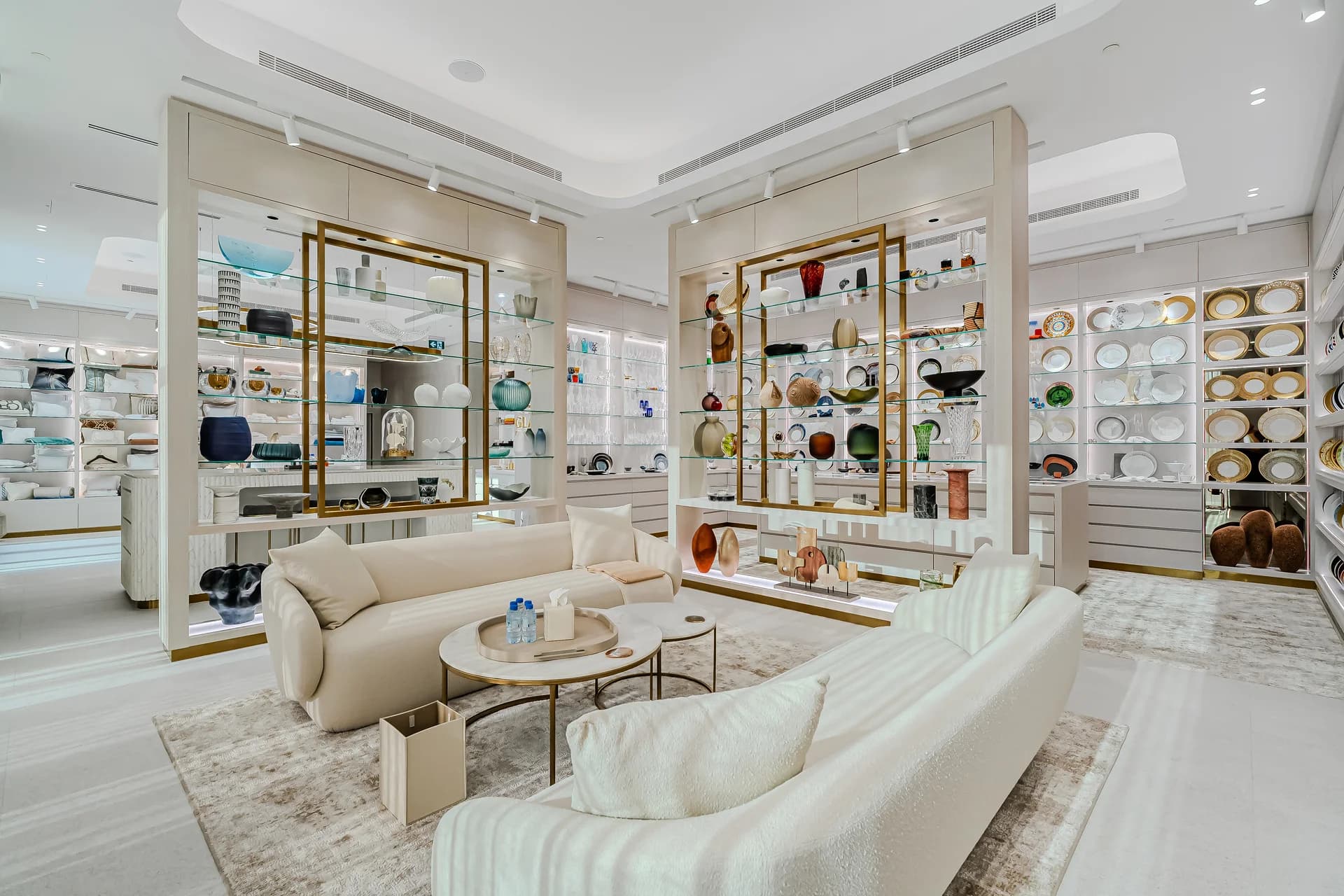 Elegant residential interior detail