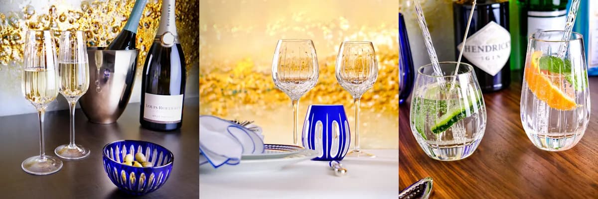Introducing Amalfi, Sorrento and Siena Crystalware