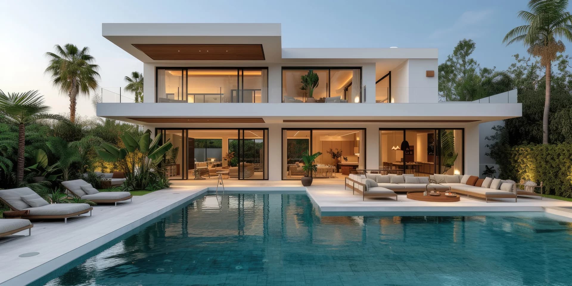 Interior of a modern luxury house